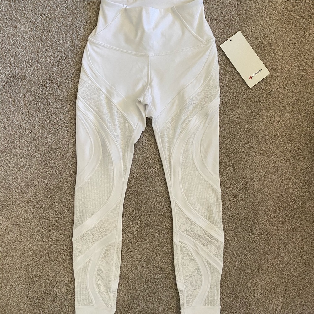 Lululemon Wunder Under Lace Leggings